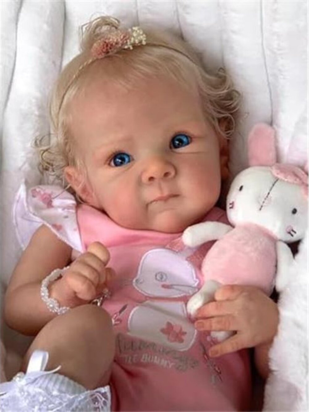 Silicone Full Body, Realistic Baby Doll, 18 Inch - Picture 2 of 7